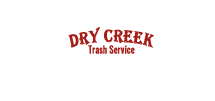 dry creek trash service central texas garbage truck icon